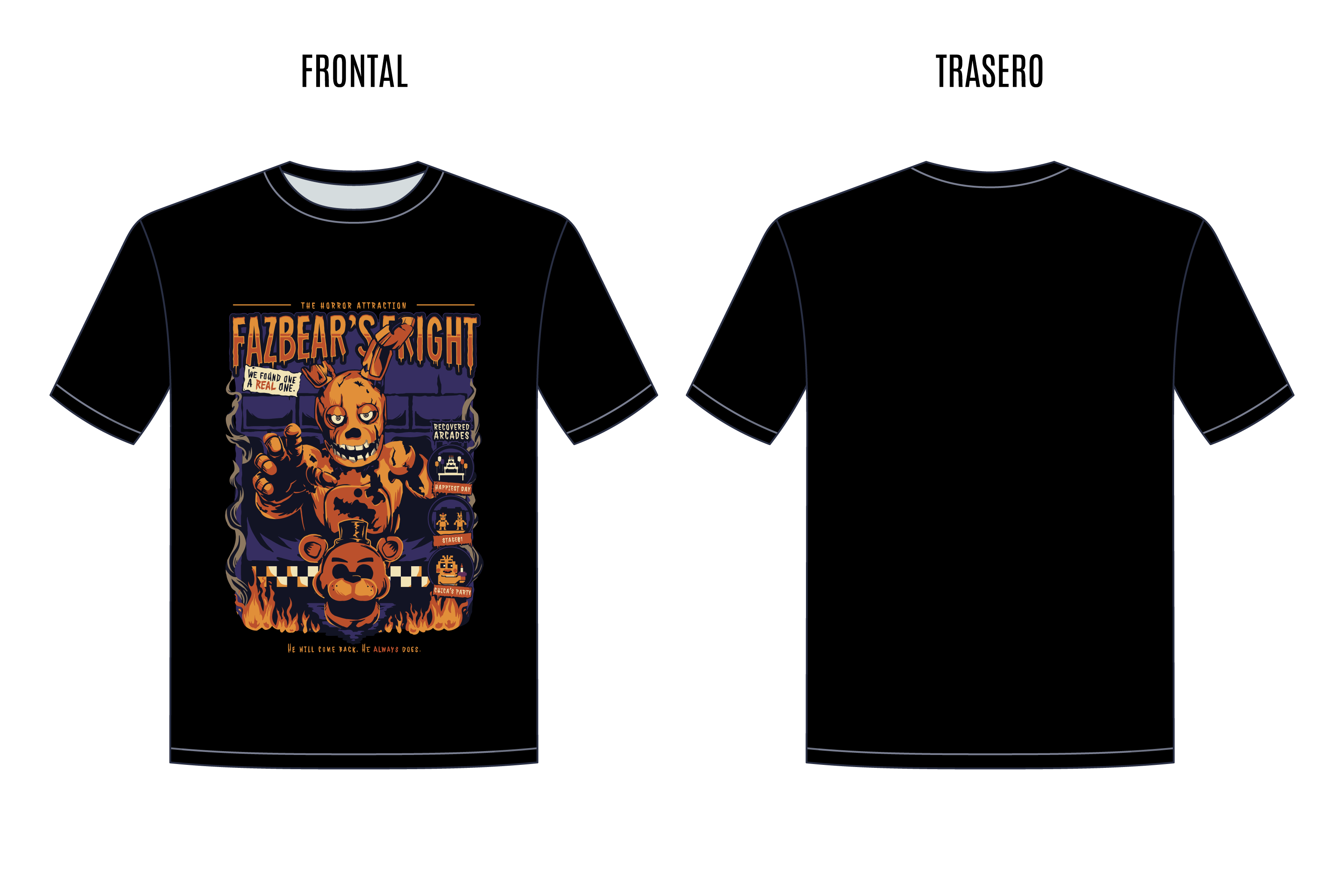 Five Nights at Freddy's: Fazbear's Fright (T-Shirt)